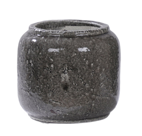 Terra, Pot, dia20.5xH18.5xW20.5cm, Grey/Off White