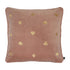 Aces, Cushion Cover, H50xW50cm, Dirty Pink, Piping