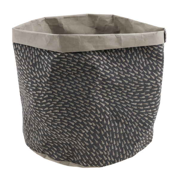 Peeky, Basket, dia35xH40 cm, Antracite
