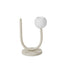 Arch, Candlestick, H11xW8.5xD6.4cm, Soft Beige/White