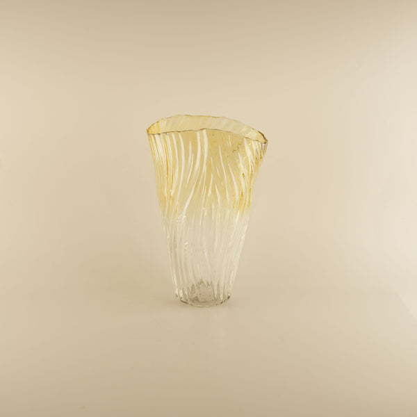 Aura, Vase, dia16xH25cm, Brown