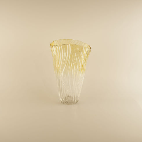 Aura, Vase, dia16xH25cm, Brown