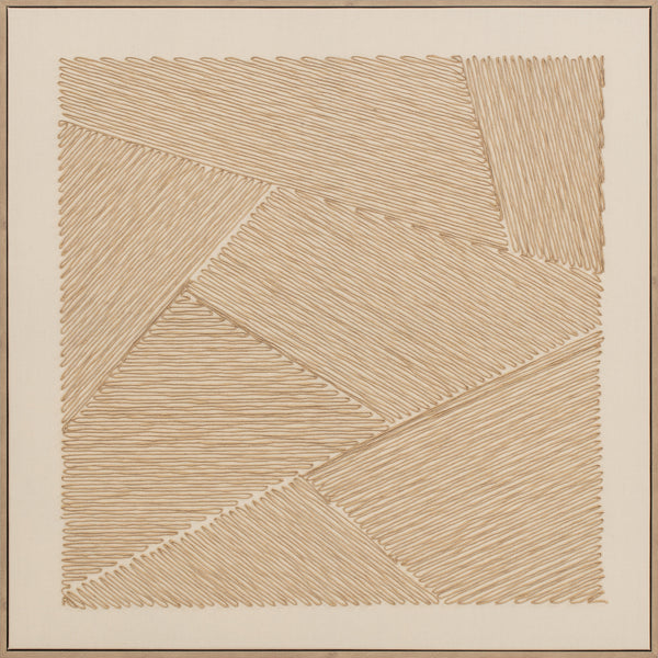 Wind, Artwork, H90xW90xD3,8cm, Sand