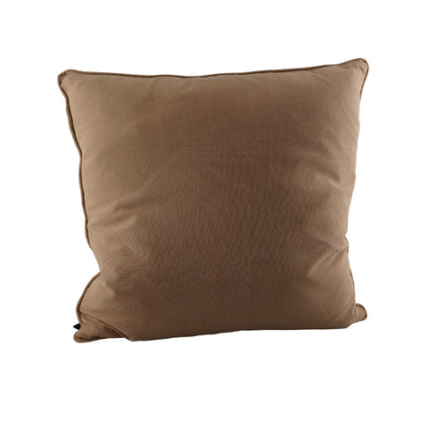 Mary, Cushion cover, L50xW50cm, Brown (brun)/Genuine Brown/Natural Brown