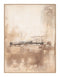 Remy, Painting, H120xW90xD3,8cm, Light brown