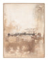 Remy, Painting, H120xW90xD3,8cm, Light brown