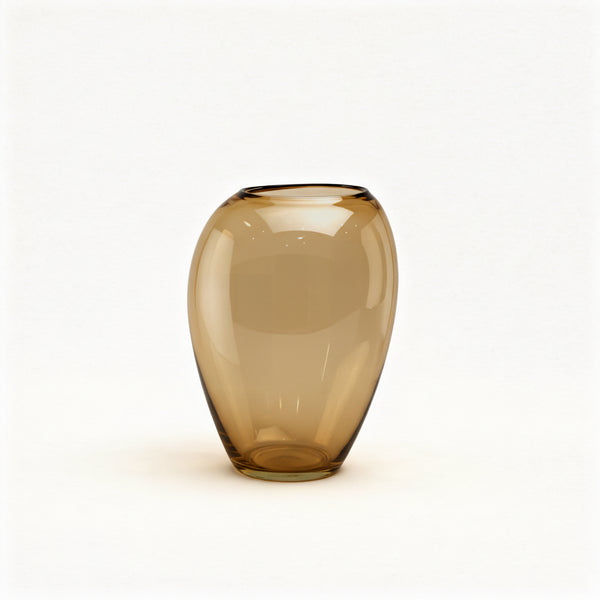 Lola, Vase, H28xW20xD12cm, Camel