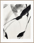 Echoes, Framed printing bamin canvas, H100xW80xD3.8cm, Black/white