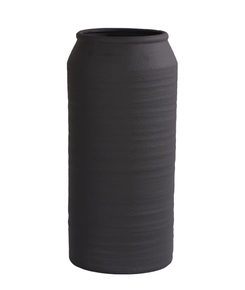 Jagger, Vase, dia28.5xH60cm, Dark Brown