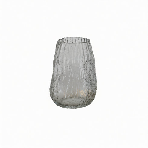 Lotus, Vase, dia18xH25cm, Grey