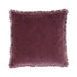 Freya, Cushion Cover, H50xW50cm, Plum, Fringes
