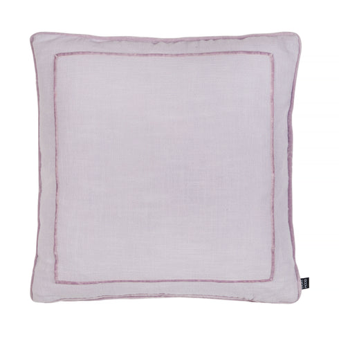 Squadro, Cushion Cover, H50xW50cm, Lavender, Piping
