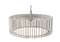 Aston, Ceiling lamp, dia50xH21,5cm, Light sand