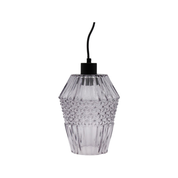 Enzo, Lamp, dia17,5xH26cm, Grey Styled