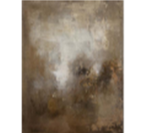 Spark, Painting, H120xW90xD3,8cm, Rusty/Russet