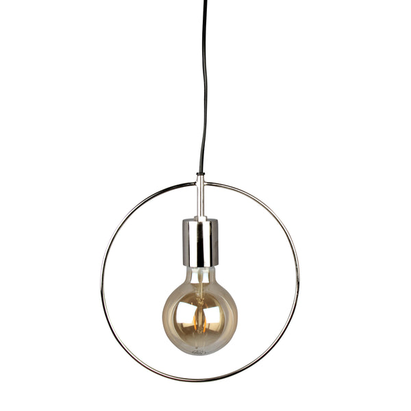 Sander, Hanging Lamp, dia25 cm, Silver