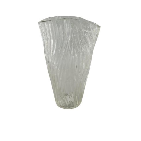 Aura, Vase, dia19xH30cm, Clear