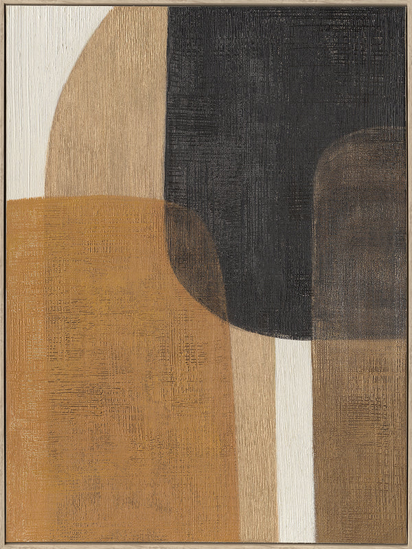 Solace, Canvas Print, H120xW90xD3,8cm Brun/Kombi