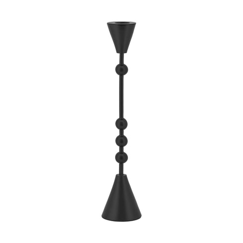 Bolly, Candle stick, dia6xH28cm, Black
