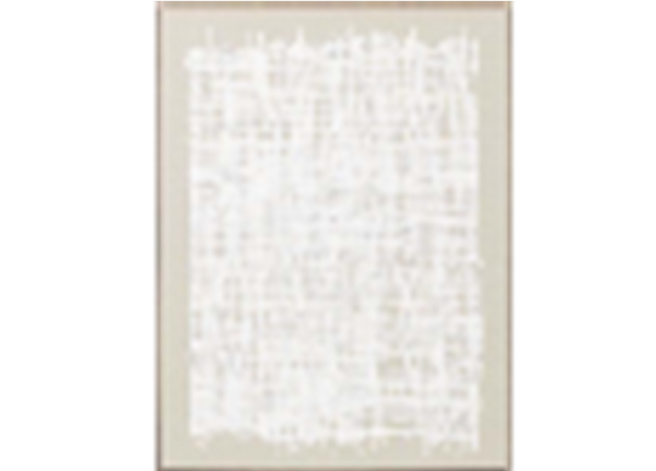 Haze, 3D, Foam, H120xW90xD3,8cm, White/White Washed