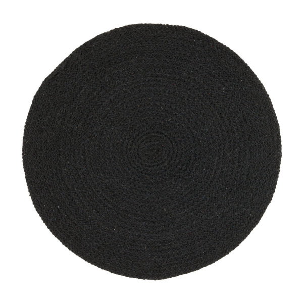 Bridget, Placemat, dia38 cm, Black