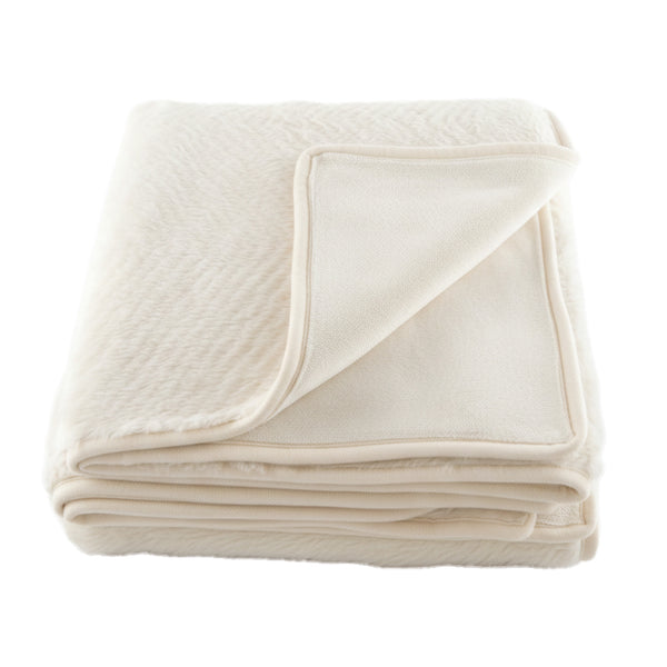 Embrace, Throw, L150xW130cm, Off White