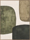 Noam, Painting, H120xW90xD3,8cm, Green
