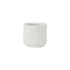 April, Pot, dia22xH21cm, Crisp White