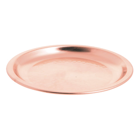 Tibor, Tray/Sauser, Dia15 cm, Antique Copper, Stainless Steel