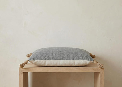 Hella, Cushion cover, L60xW40cm, Light Blue (ljusblå)/Denim/Vintage Denim/Light Aqua/Sky Mint