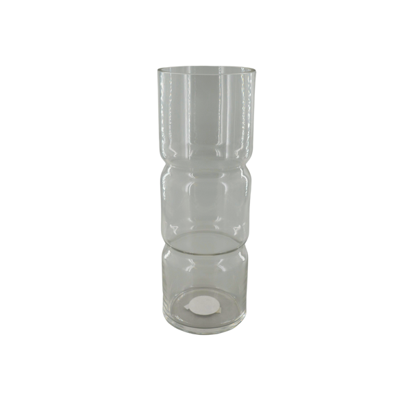 West, Vase, dia10,5xH30cm, Clear