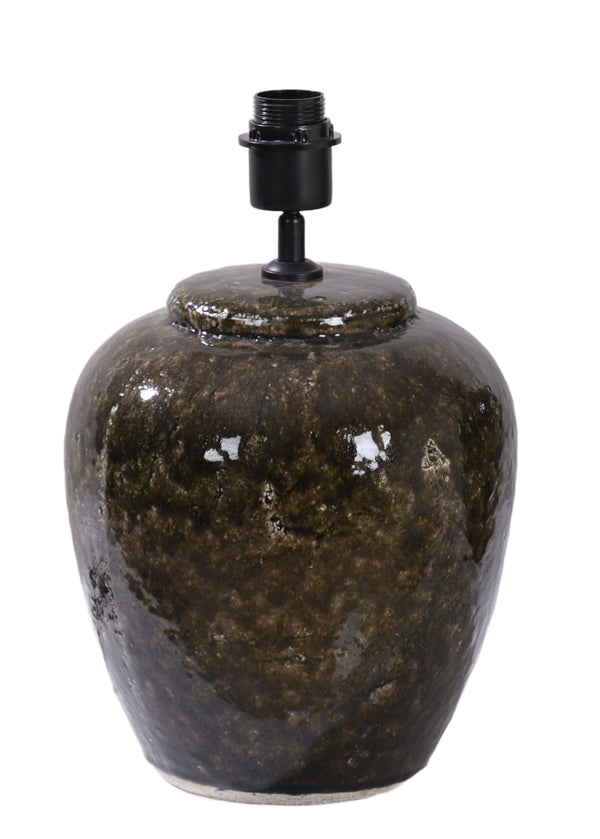 Field, Lamp base, dia25xH38,5xW25cm, Green