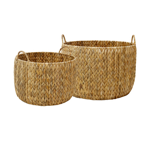 Woven, Basket, dia51/43xH41.5/37cm, Natural
