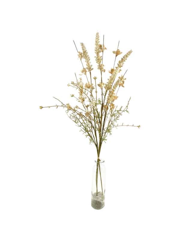 Leaf, Decoration, H64cm, Light Yellow