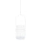Petit, Hanging Lantern, H28xW10.5xD10 cm, White