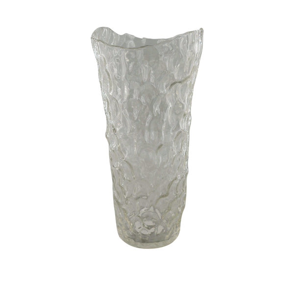 Breeze, Vase, H35xW18xD16,5cm, Clear