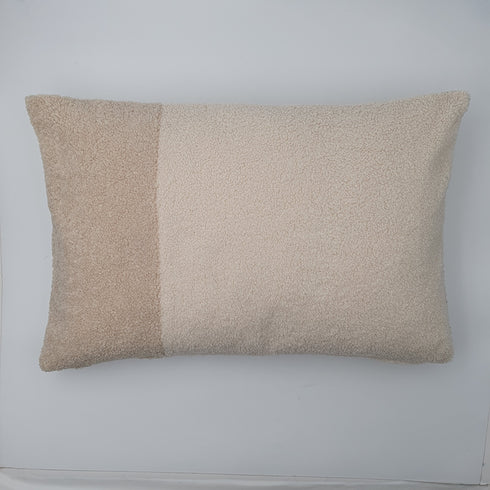 Kay, Cushion cover, H40xW60cm, Lt beige/Off white