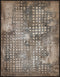 Loom, Painting, H120xW90xD3,8cm, Rusty/Russet