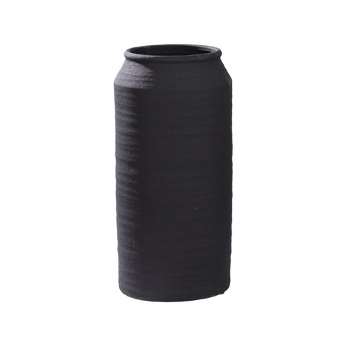 Jagger, Vase, dia25xH52cm, Sandy Black
