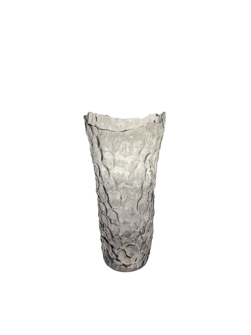 Breeze, Vase, H25xW12,5xD12,3cm, Grey
