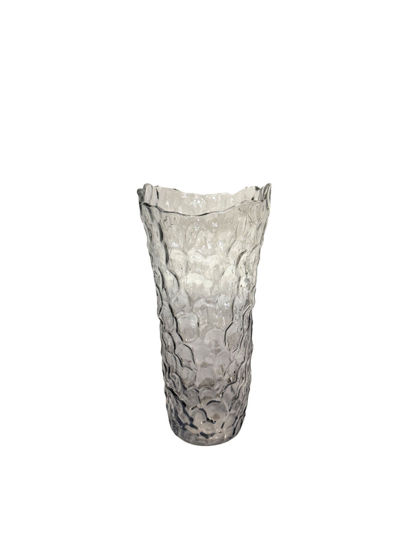 Breeze, Vase, H35xW18xD16,5cm, Grey