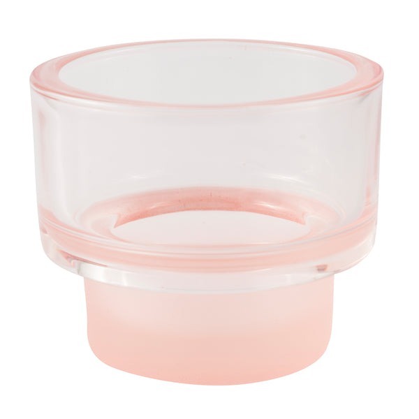 Layer, Candle Holder, dia8.5xH7.5cm, Pink