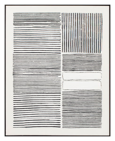 Rondo, Painting, H100xW80xD3,8cm, Grey