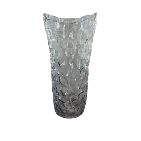 Breeze, Vase, H35xW18xD16,5cm, Grey