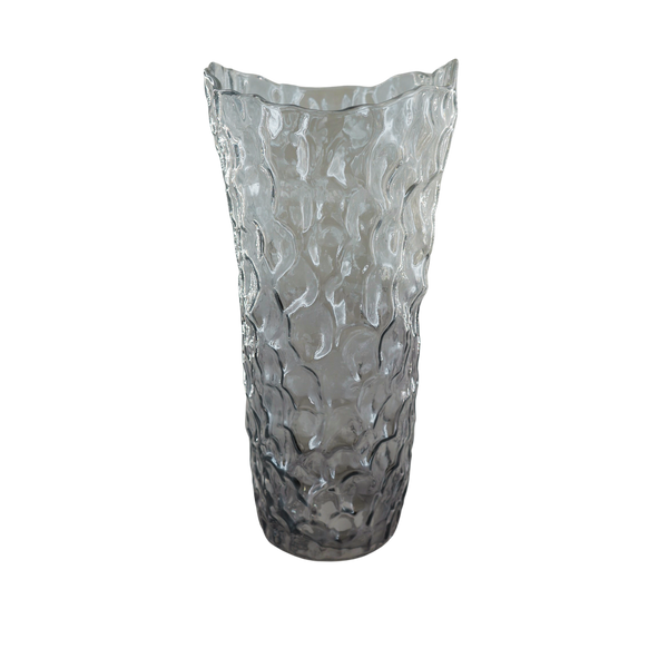 Breeze, Vase, H35xW18xD16,5cm, Grey