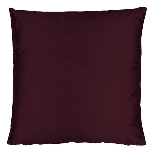Dupion, Cushion Cover, Grape, 50x50cm, Plain