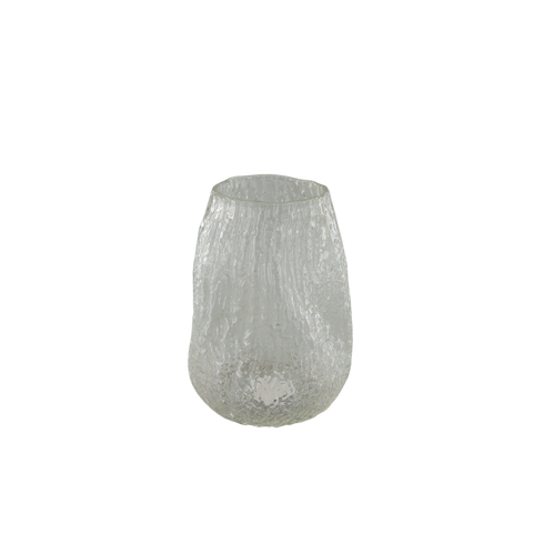 Lotus, Vase, dia15xH20cm, Clear