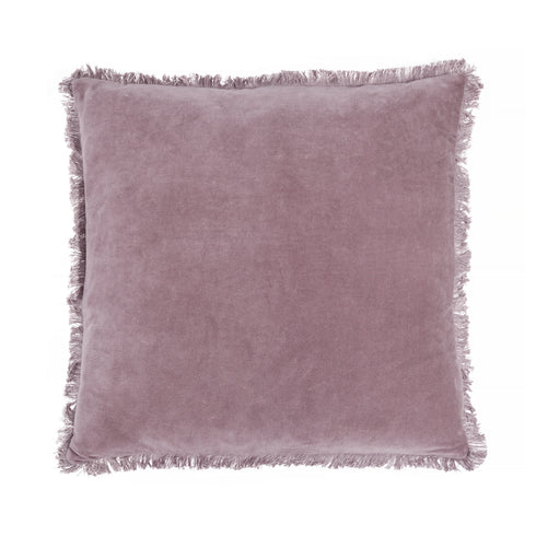 Freya, Cushion Cover, H50xW50cm, Dusty Pink, Fringes
