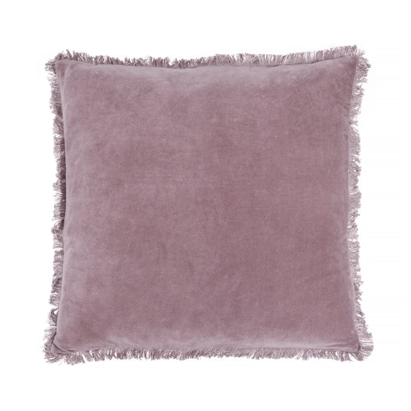 Freya, Cushion Cover, H50xW50cm, Dusty Pink, Fringes