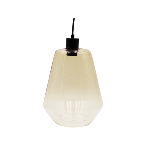 Platon, Lamp, dia22xH32,5cm, Brown